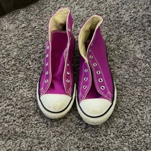 Purple converse